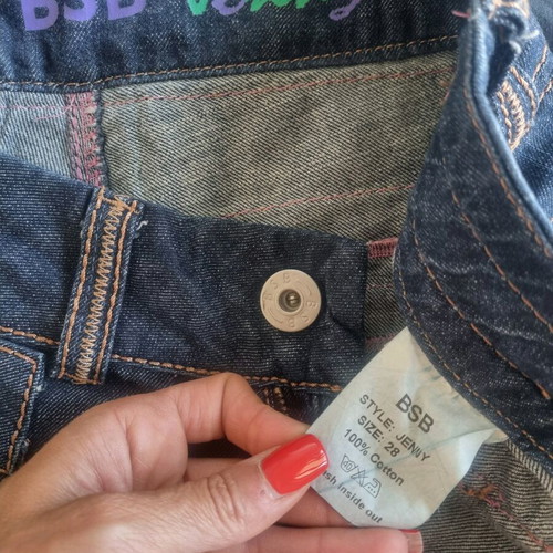 BSB Jenny style low-rise jeans size 28 like new