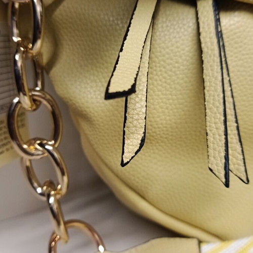 Large yellow waist-shoulder bag crossbody new