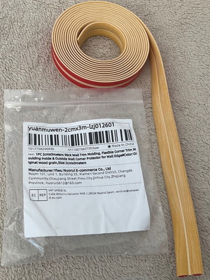 PVC Corner Strip 2 cm x 3 m New Original Wood Grain