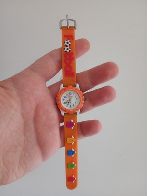 Children's wristwatch, orange