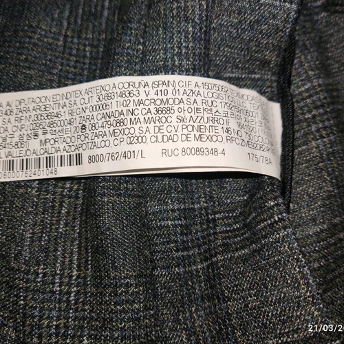 Zara pants L like new, wide fit anthracite gray with pleats