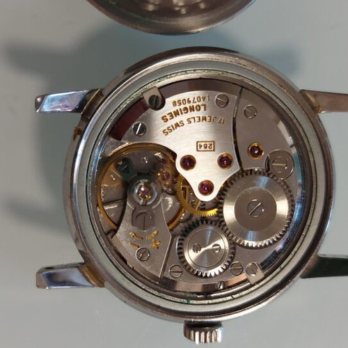 Longines Sport Chief men's wind-up watch, steel, 34.5mm, 1959