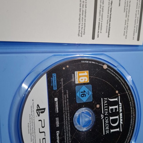 Jedi Fallen Order PS5 like new