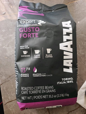 Lavazza Expert Gusto Forte καφές espresso σε κόκκους 1kg σφραγισμένος καινούργιος