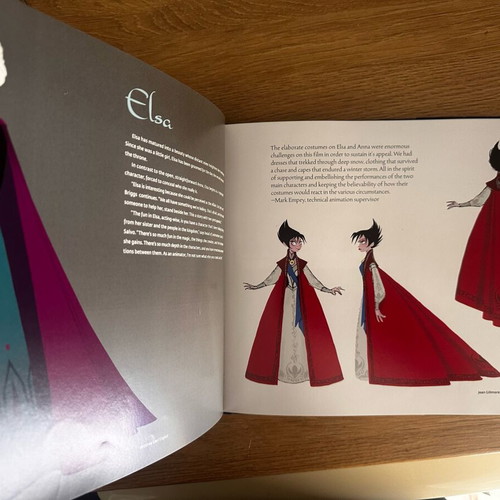 The Art of Frozen book used