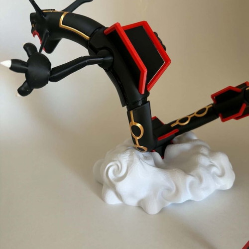 Pokemon Rayquaza 3D Printed Miniature like new