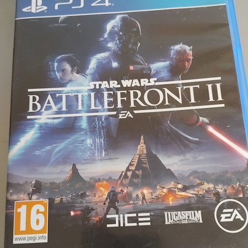 Star Wars Battlefront II PS4 game, like new