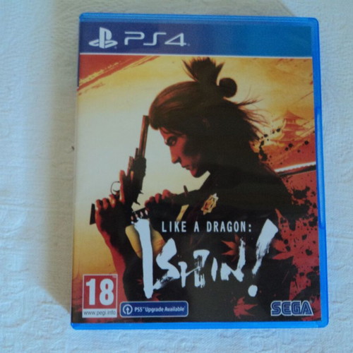 Like a Dragon Ishin PS4 game used