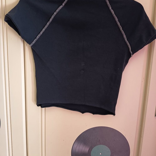 Bershka Top like new, black, sizes S and M