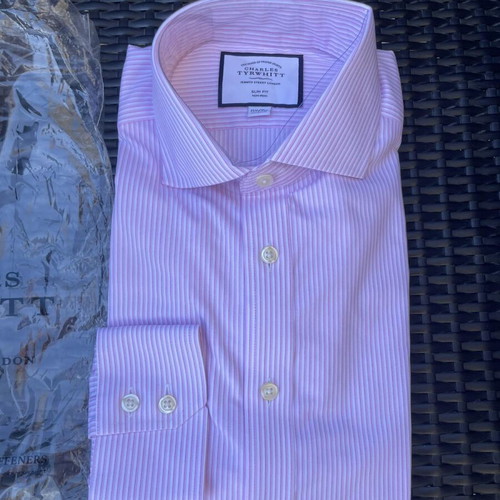 Charles Tyrwhitt men's shirt new, size Medium, 100% cotton