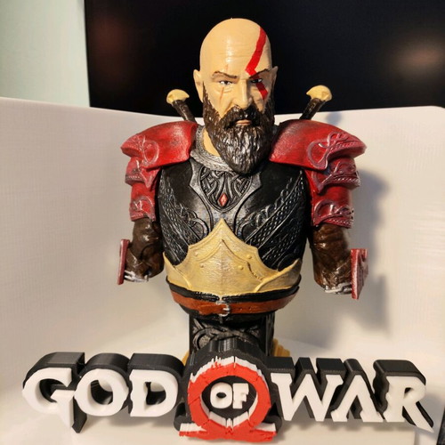 God of War decorative 3d printed, new, 20 cm length