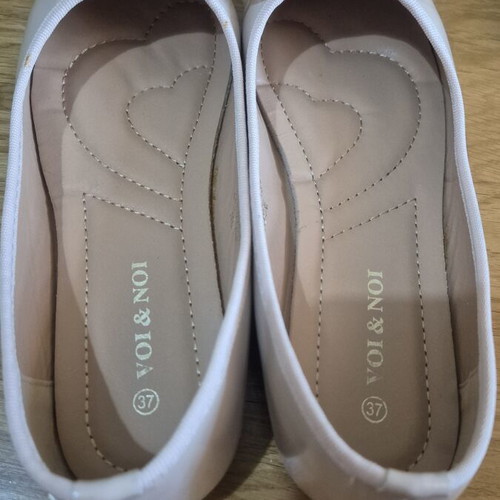 Voi&Noi ballerina shoes size 37, beige