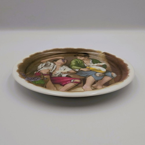 Furstenberg German Porcelain Wall Plate Used