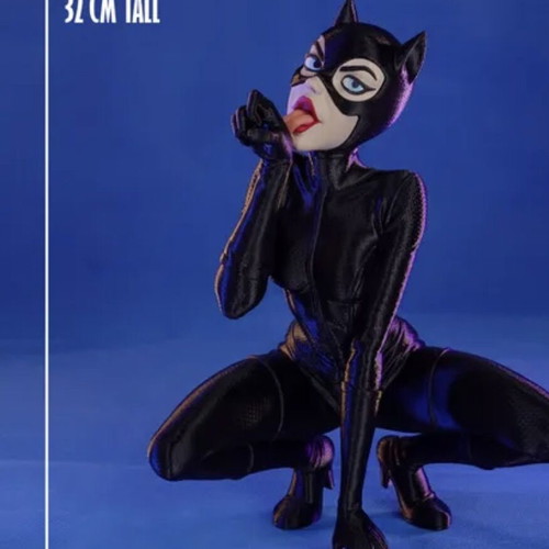 Catwoman 3D printed figure 32 cm, collectible decoration