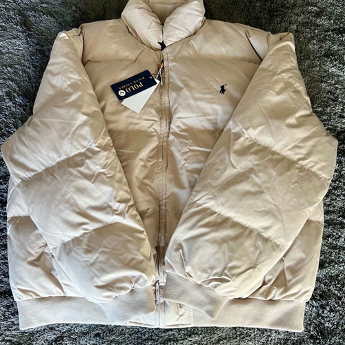 Polo Ralph Lauren puffer new, size Large, beige