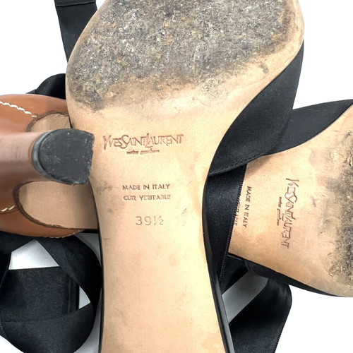 Yves Saint Laurent double color heels