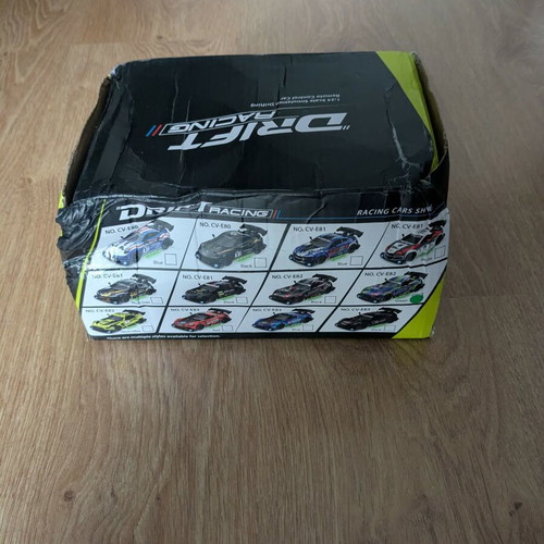 Remote Control Drift Car 1:24 4WD 2.4GHz LED Blue Green