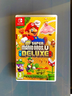 New Super Mario Bros U Deluxe Nintendo Switch game used