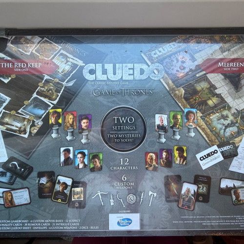 Επιτραπέζιο παιχνίδι Cluedo Game of Thrones καινούργιο σφραγισμένο