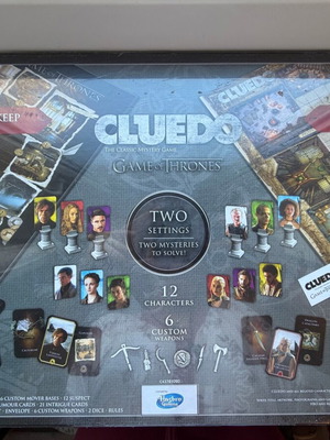 Επιτραπέζιο παιχνίδι Cluedo Game of Thrones καινούργιο σφραγισμένο