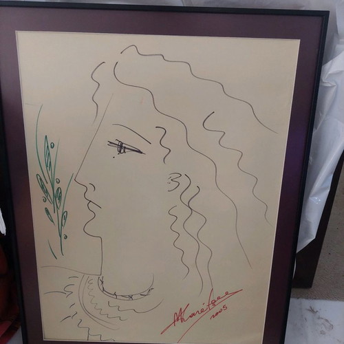Artwork by M. Karatsou from the famous painter