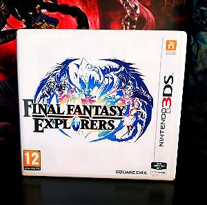 Final Fantasy Explorers . Nintendo 3ds games