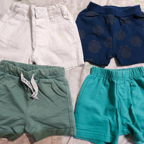 Boy shorts 3-6 months like new, various colors