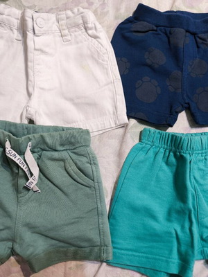Boy shorts 3-6 months like new, various colors