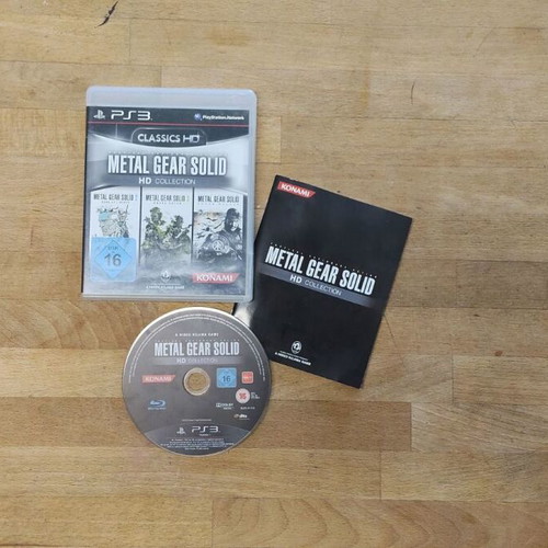 Metal Gear Solid HD Collection PS3 game, German edition
