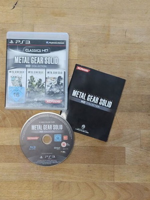 Metal Gear Solid HD Collection PS3 game, German edition