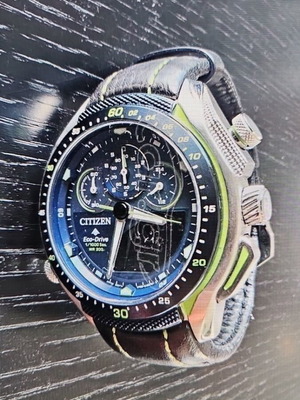 Citizen Promaster Perpetual Calendar Eco-drive JW0148-12L 200m men's watch like new