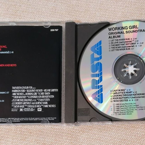 Working Girl Original Motion Picture Soundtrack CD like new