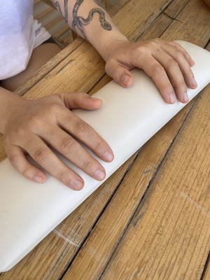 Manicure Armrest Pillow like new for Nail Beautician