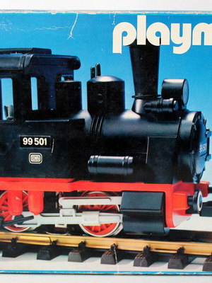 Playmobil System 4051 Vintage 1985 Τρένο Ατμομηχανή LGB καινούργιο