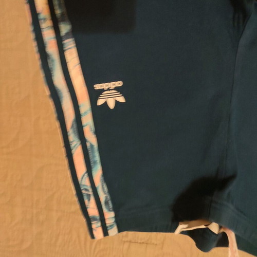 Adidas blue leggings for 12-year-old girl like new