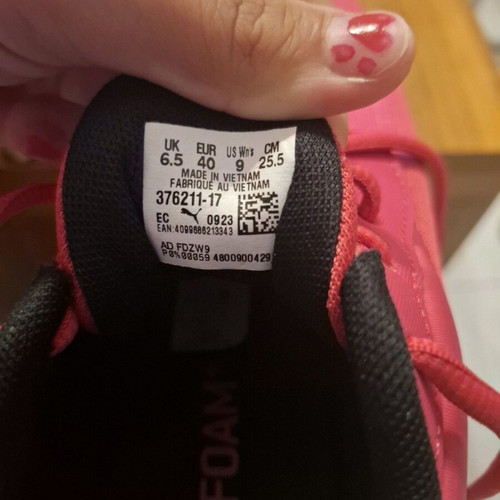 PUMA girls' sport shoes new, fuchsia