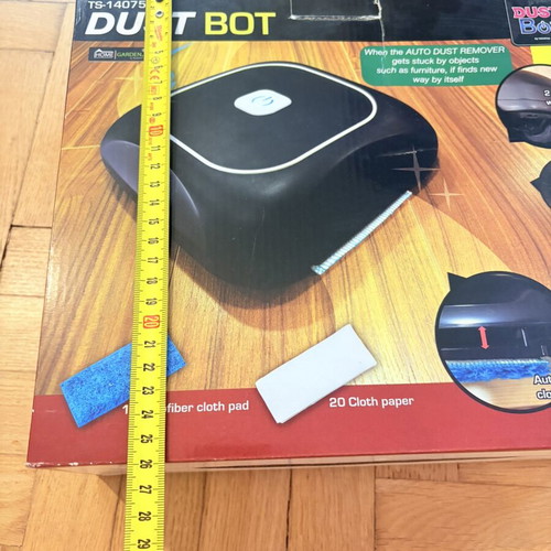 Floor Dusting Robot new with microfiber cloth and 20 fabric pads