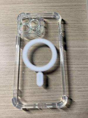 MagSafe Case for iPhone 13 Pro Max like new, transparent