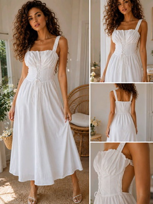 Dress like new, size M, zipper needs repair