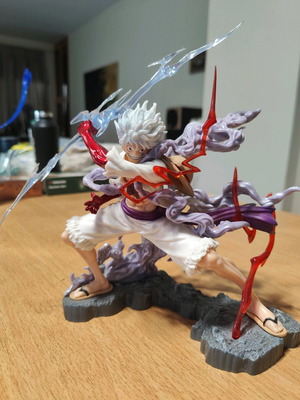 One Piece Luffy Gear 5 Sun God Nikka figure new
