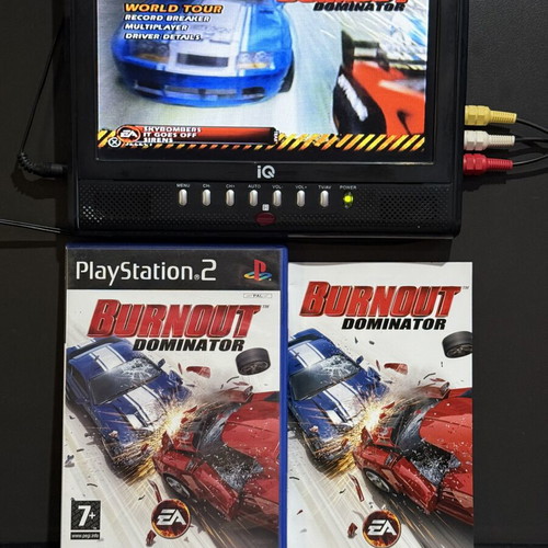 Burnout Dominator PS2 game used