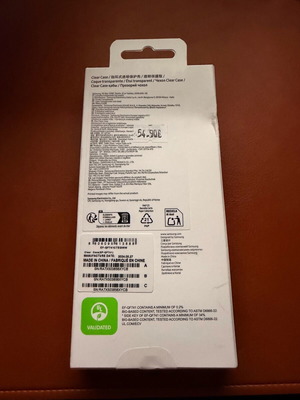 Galaxy Z Flip6 Αυθεντική Διάφανη Θήκη Καινούργια