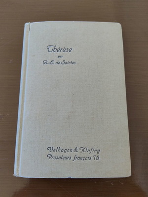 Βιβλίο Therese σαν καινούργιο, γαλλικά