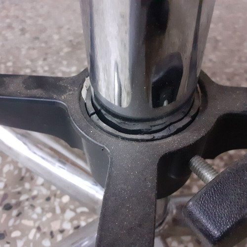 Laboratory stool used with adjustable seat and backrest
