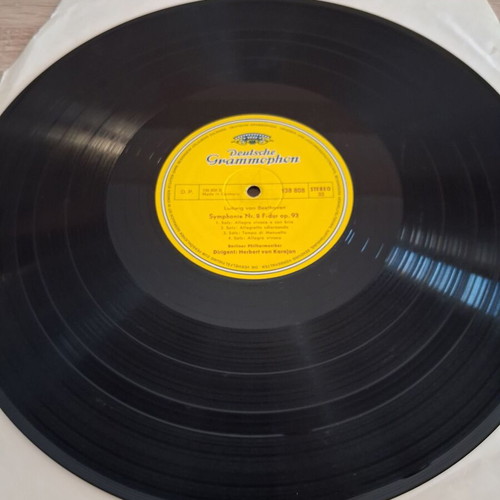 Beethoven 8th & 9th Symphony 2 LP box set used, Deutsche Grammophon