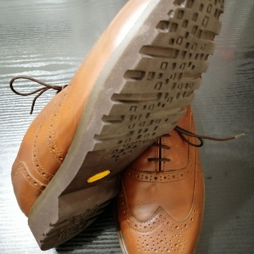 Timberland men's new brown dress shoes size 43