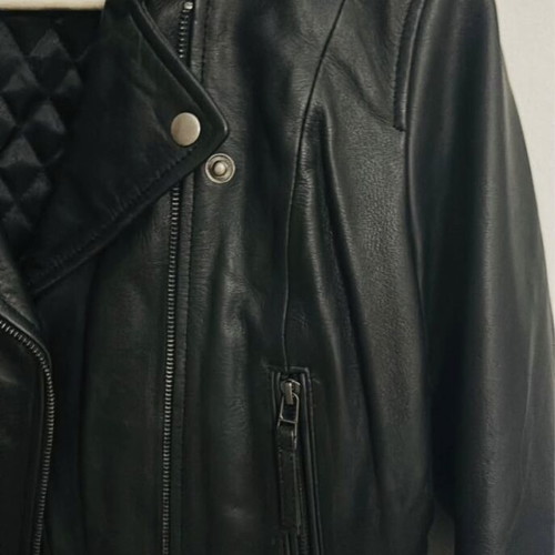 Leather jacket medium size A-Style new