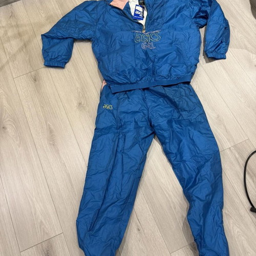 Asics Gel vintage tracksuit set 90s, size XL, new with tags