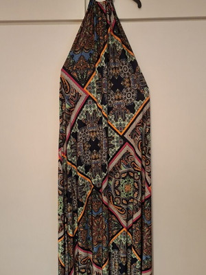Celestino Maxi Halter Dress One Size like new, boho print