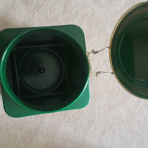 Plastic container Jacobs used, very good condition
